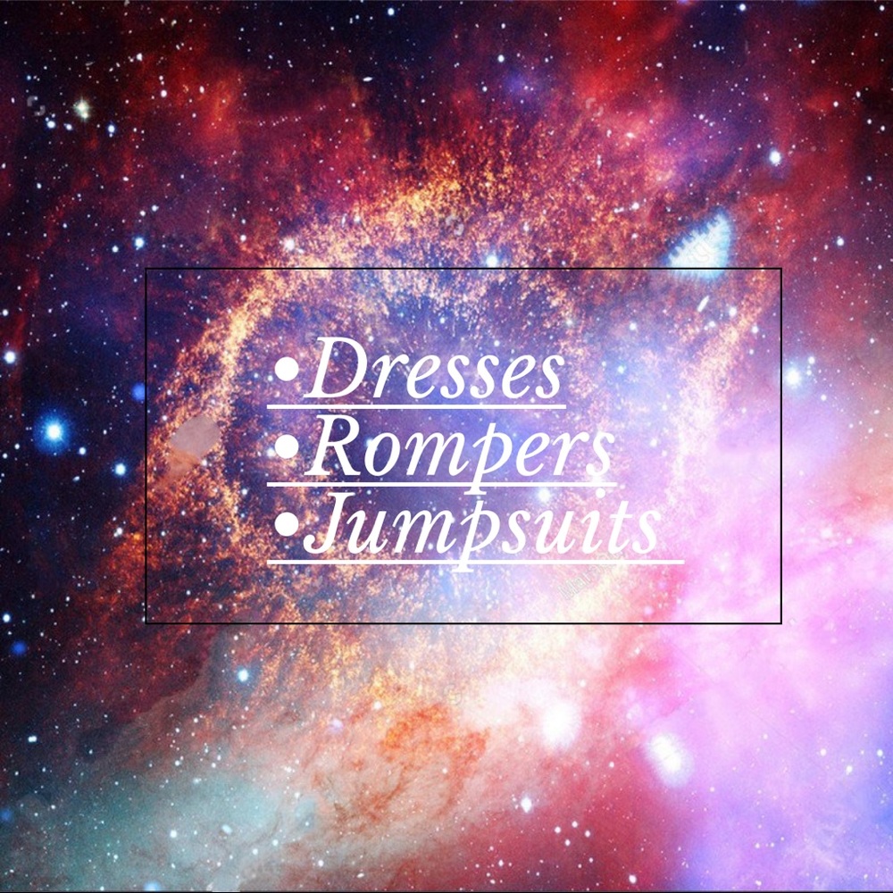 DRESSES, ROMPERS & JUMPSUITS